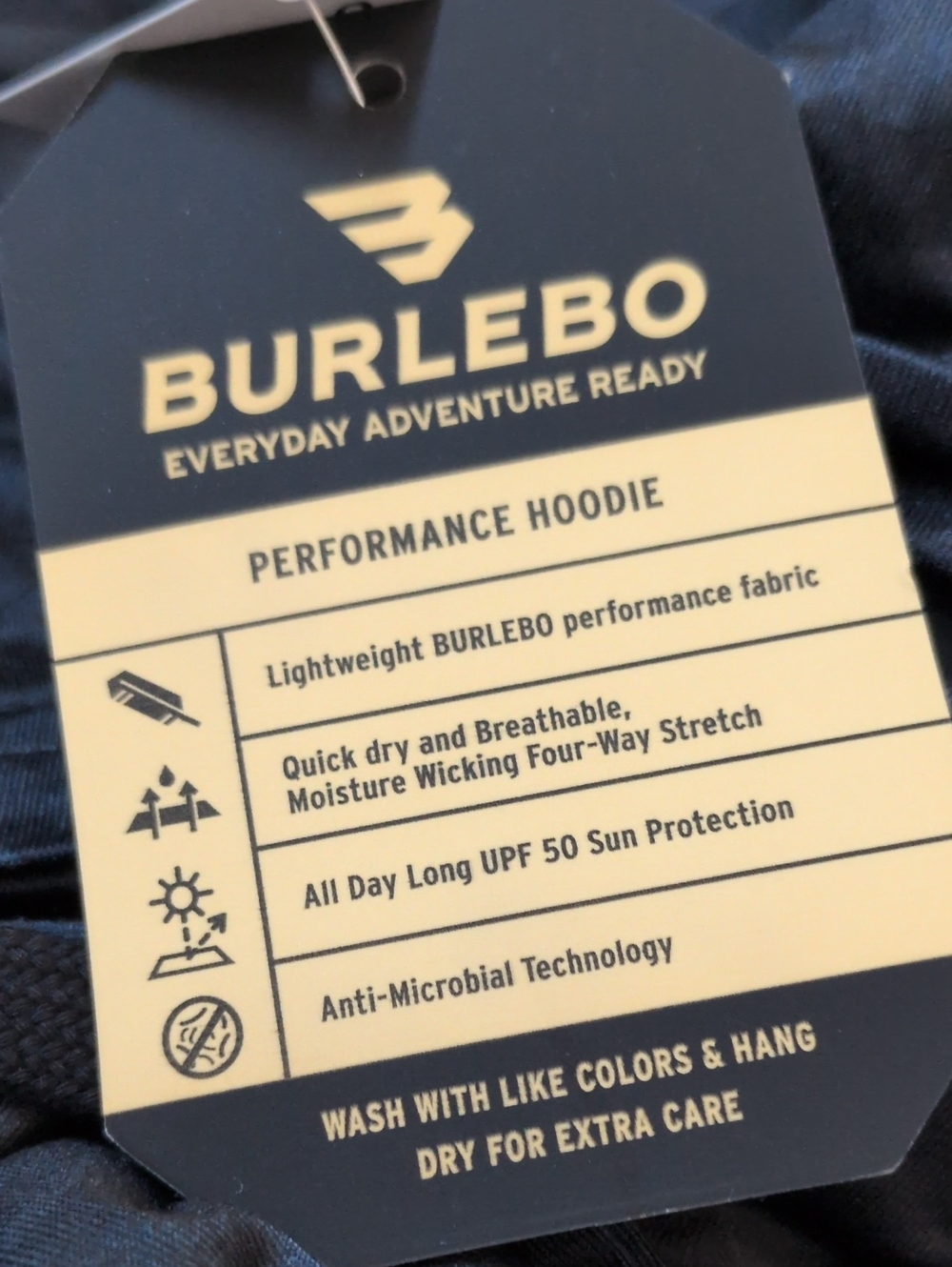 Burlebo Performance Hoodie Black Camo S - Picture 16 of 16